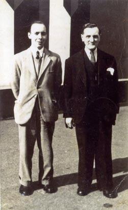 Gordon Pamment and Charles Francis Pamment, c 1952