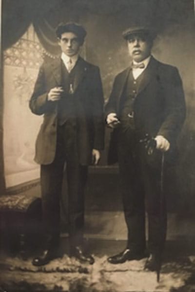 Ben and James Taylor 1912