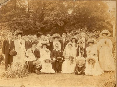 George Randall and Alice Taylor marriage 1910